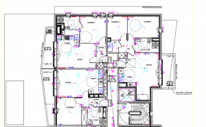 Plan sous Autocad par le bureau d