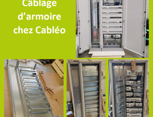 câblage d’armoire électrique supermarché Caen